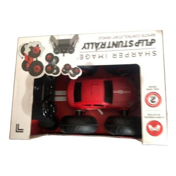 ✅ Sharper Image Remote Control RC Cars Flip Stunt Rally Car Toy for Kids, - Picture 9 of 11